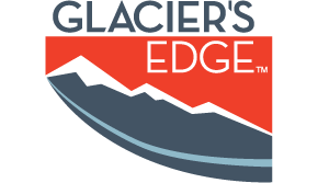glaciers edge